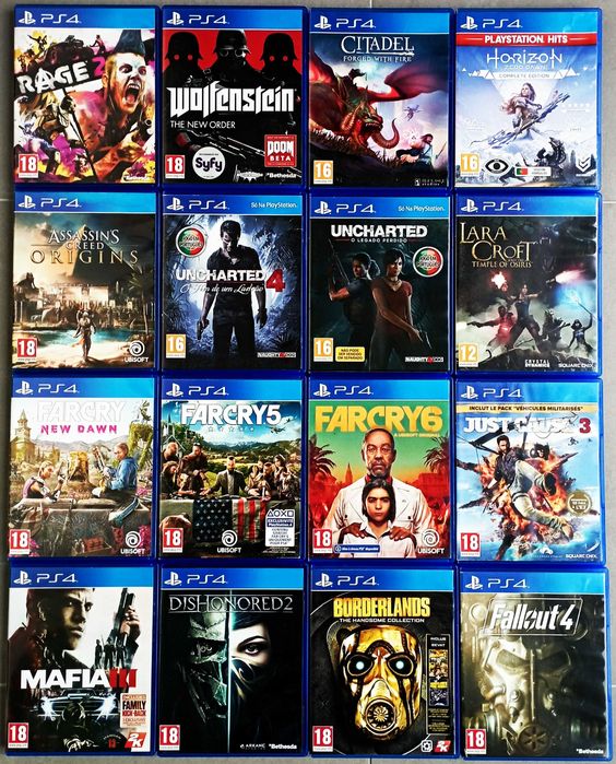 Jogos Playstation 4 (PS4)