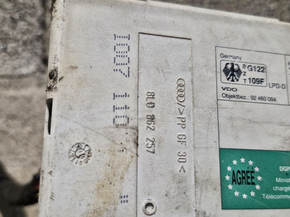 Pompa centralnego modul komfortu audi a4 b5 a3 8l