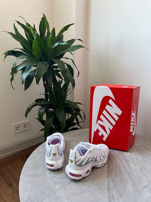 ТОП! Nike Air Max TN + White Pink , жіночі кросівки  , кросівки Найк