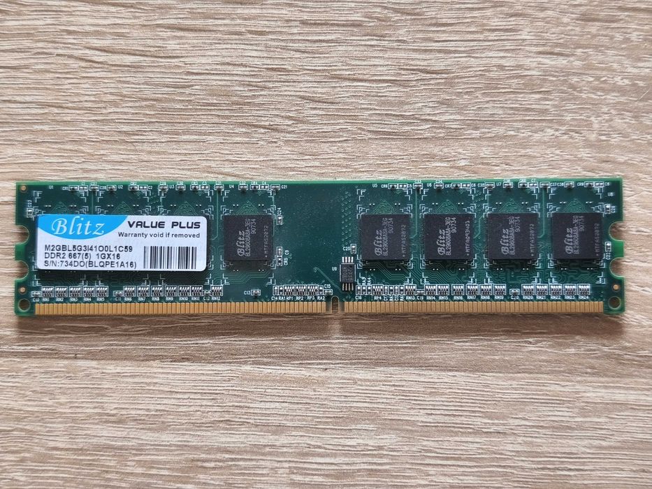 Pamięci DDR2 667 PC2-5300 1GB