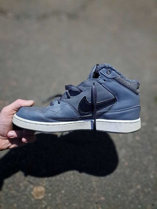 NIKE Оригінал | Кросівки Кеди Шкіряні Теплі Утеплені Зимові Черевики