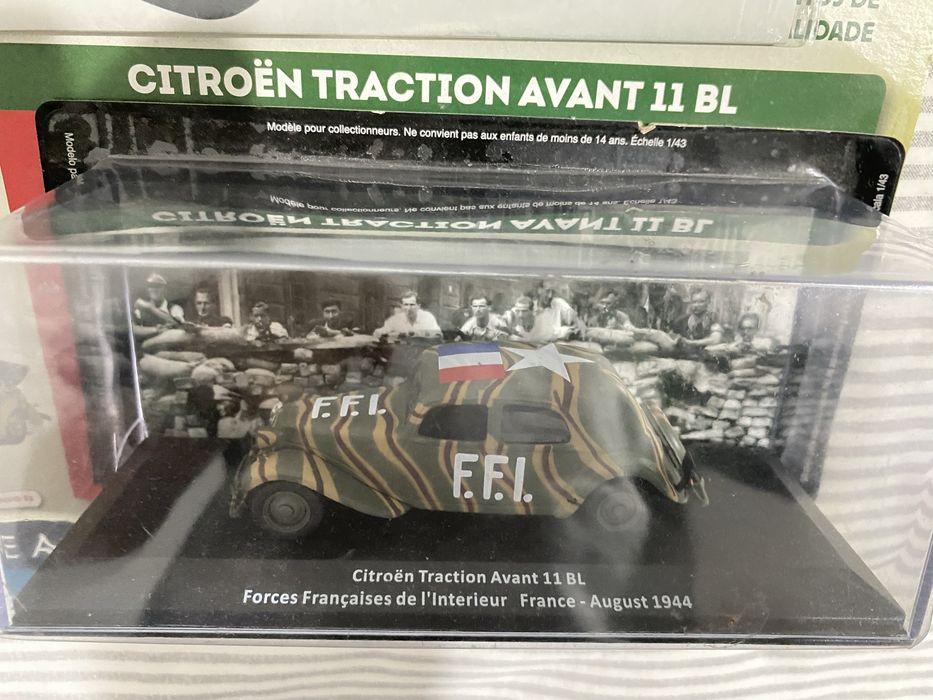 Fascículo + Veículo Militar da Segunda Guerra Mundial Citroen 11 BL