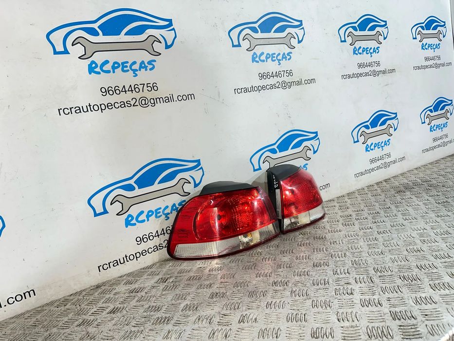 Conjunto Farolins Tras Traseiro Direito Esquerdo Original Volkswagen