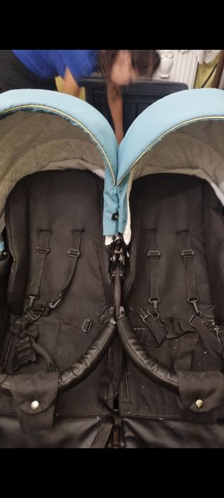 Wózek Mikado dla bliźnaków, bliźniaczy