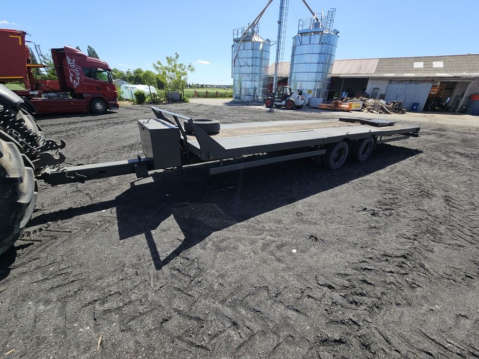 Sprzedam przyczepę niskopodwoziową / platformę transportową Trouillet