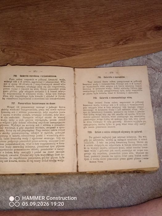 Praktyczny kucharz warszawski , zawierający 1503 przepisy . Wydanie 1906r