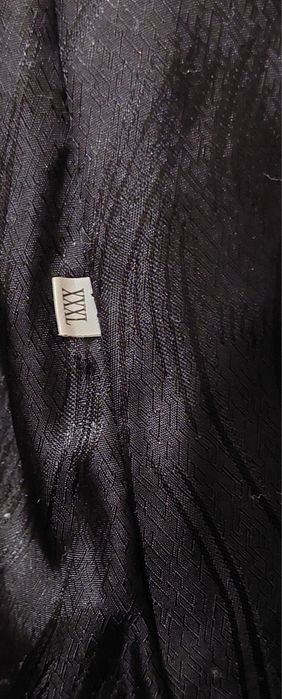 Розкішна норкова куртка. Натуральне хутро. XXXL. Чорна, поперечка.