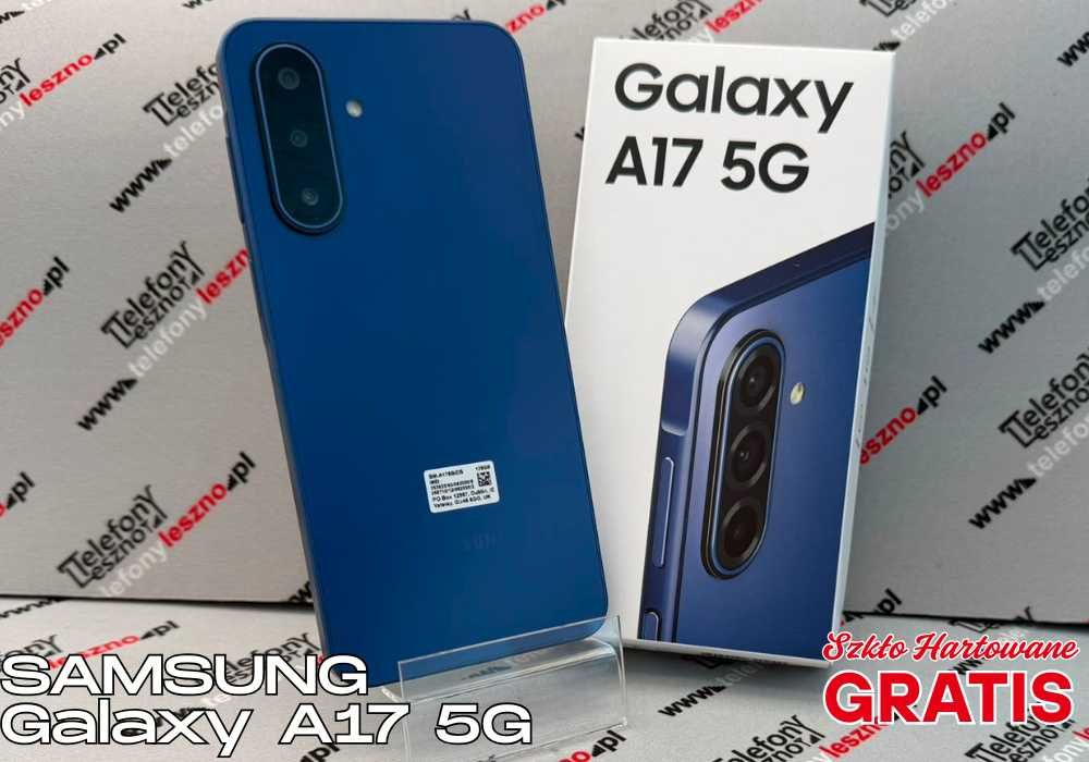 Samsung Galaxy A17 5G | 4 / 128 GB | POWYSTAWOWY | SZKŁO GRATIS | kilka sztuk