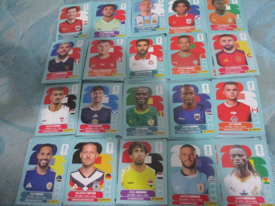 cromos mundial 2026 pack de 200 sem repetidos 1