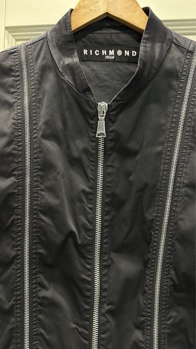 Бомбер чоловічій чорний із бавовни RICHMOND Denim 50р