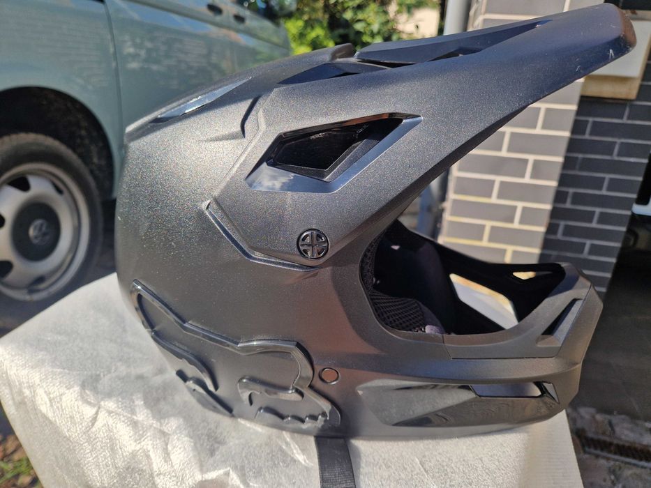 Kask FOX RAMPAGE S mat black nowy