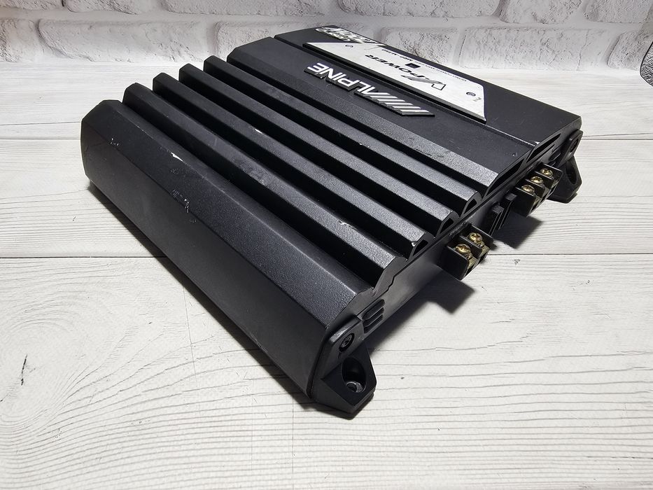 Автомобільний 1-канальний підсилювач / Усилитель звука Alpine MRP-M350