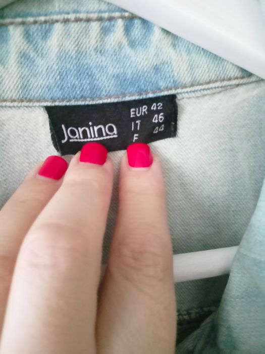 Kurtka młodzieżowa damska jeans