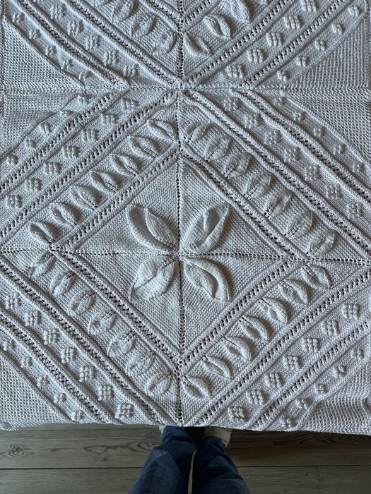 Colcha de renda de algodão437073693944074241