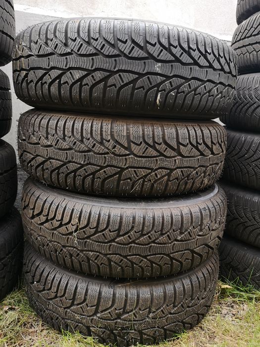 Komplet kół zimowych 5x100 VW Skoda 185/70/14 Kleber 7,7mm