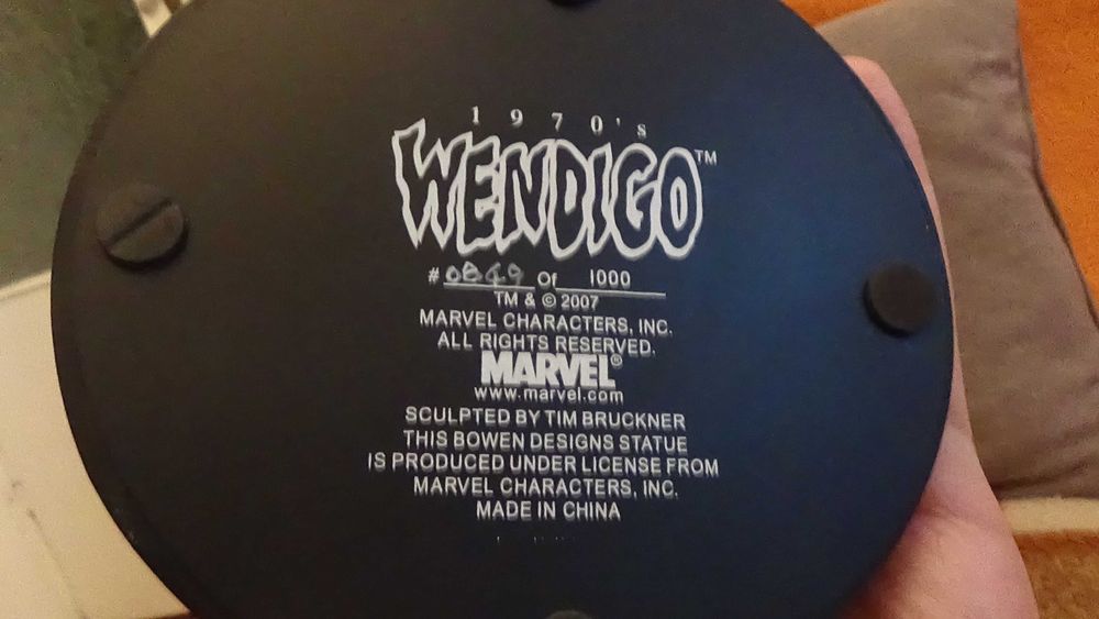 Wendigo Popiersie Bowen Designs Marvel Okazja !!!
