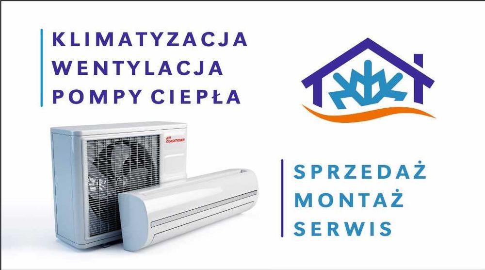 Montaż Klimatyzacji Wentylacja Rekuperacja  Serwis Naprawa Darmowa Wyc