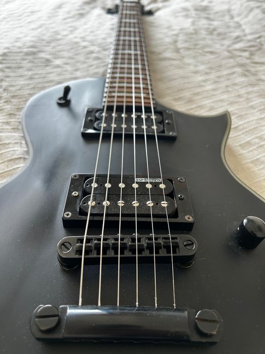 ESP LTD EC-256 Black Satin 666