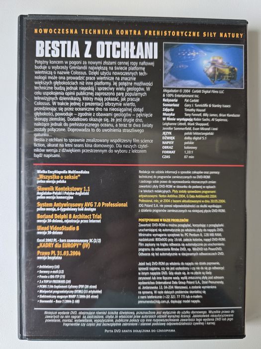 Bestia z otchłani DVD  - nowe