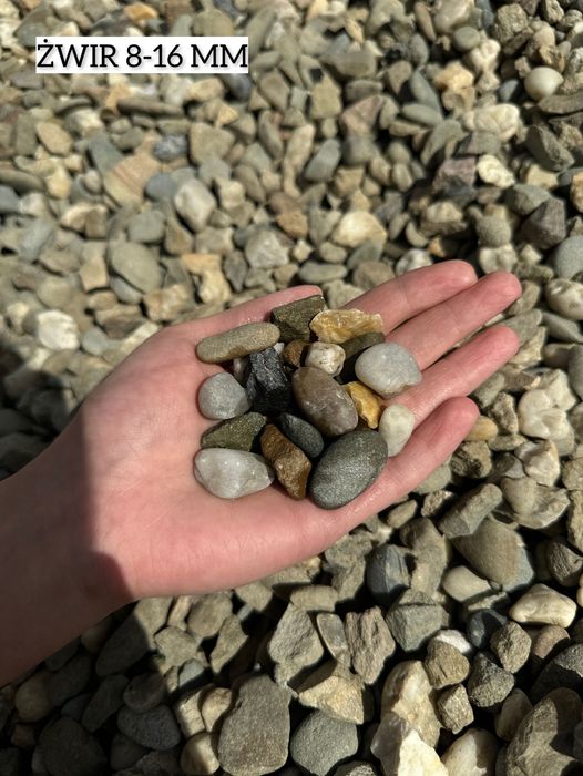 Kruszywo, Kamień Żwir 8-16, Żwir 16-32 mm, transport