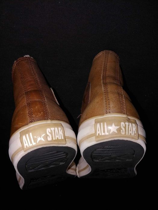 КЕДИ CONVERSE ALL STAR із натуральної шкіри