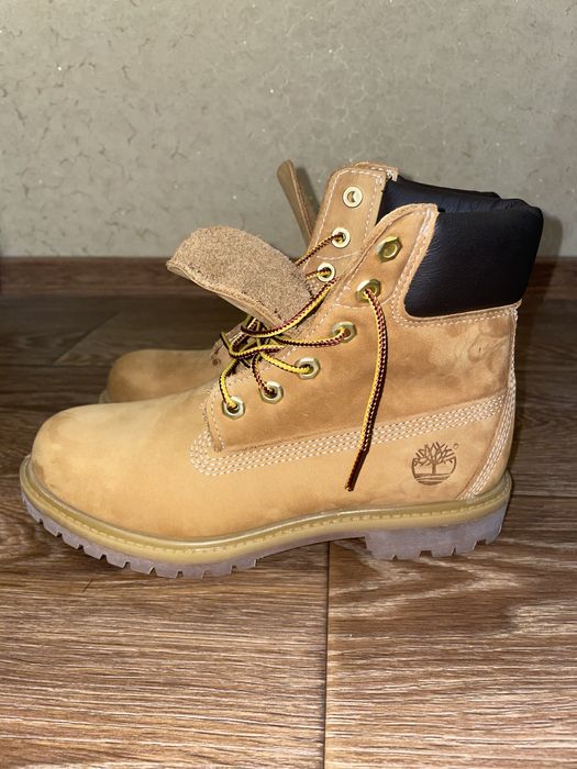 Timberland premium 6 inch waterproof boots “wheat nubuck”