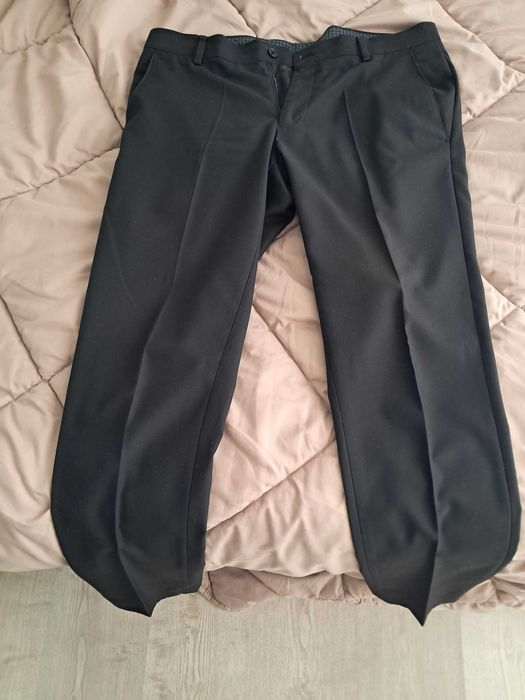 Calças de fato para homem, tamanho 40