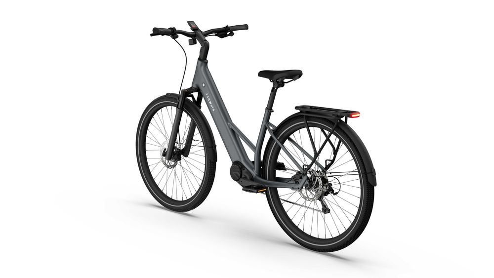 E-Bike Híbrida Tenways Ago Air – Cinza