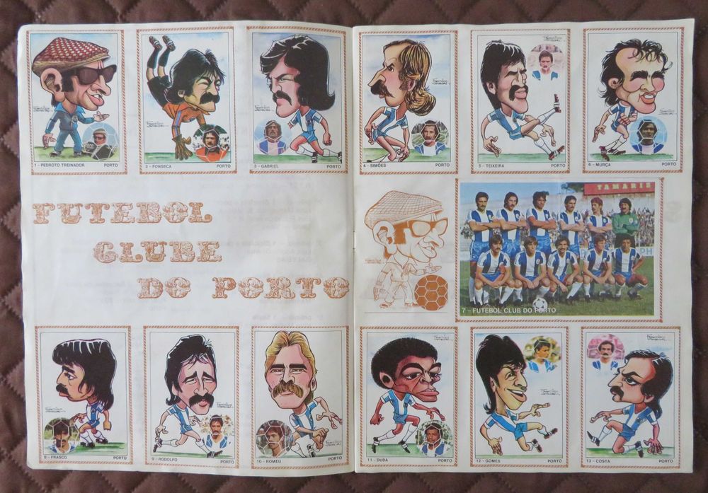 Caderneta Antiga ARTE e FUTEBOL (1979)