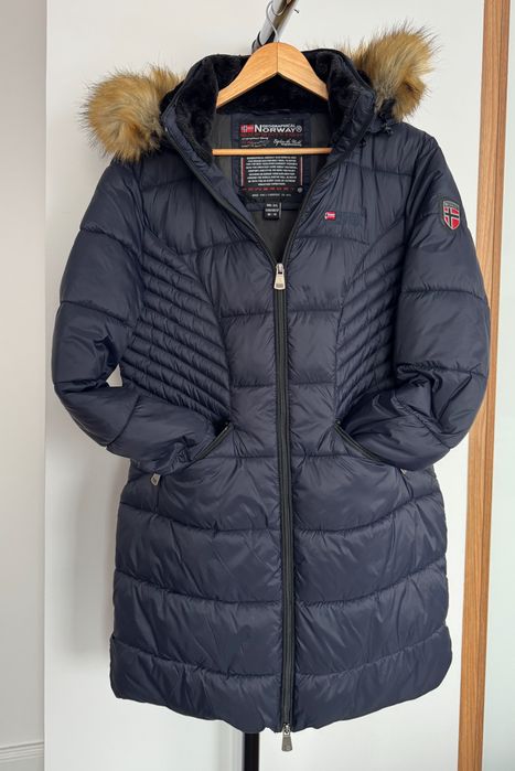 Kurtka damska z kapturem Geographical Norway Expedition, L, granatowa