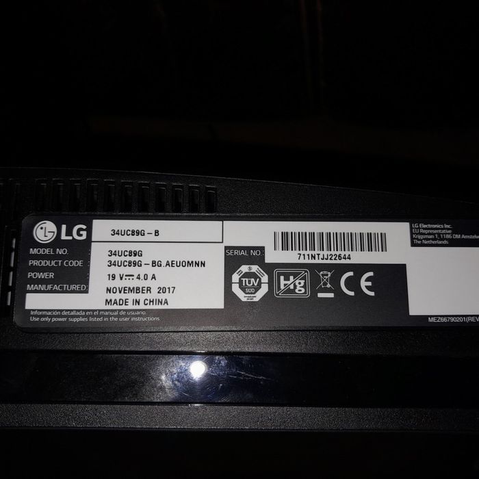 Монітор LG34UC89G-B