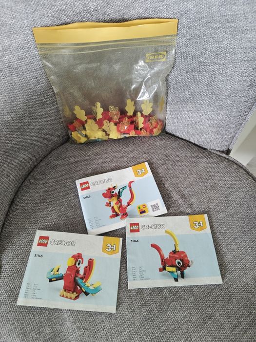 Lego 31145 czerwony smok