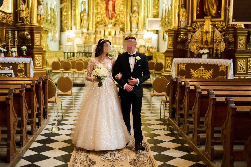 Suknia ślubna r. 36/38