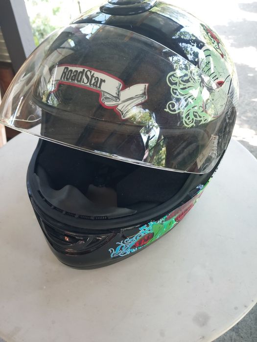 Kask na motor- quad..