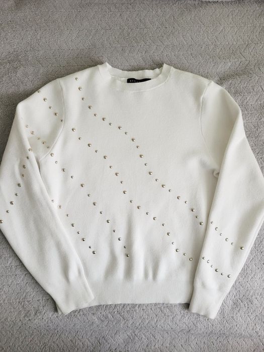 Biały sweter Mohito XS