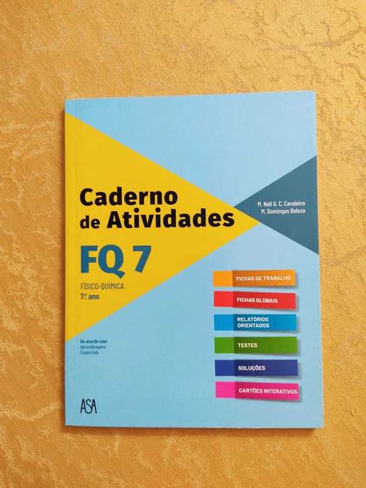 Caderno - FQ 7 - Físico Química - 7º Ano (NOVO)