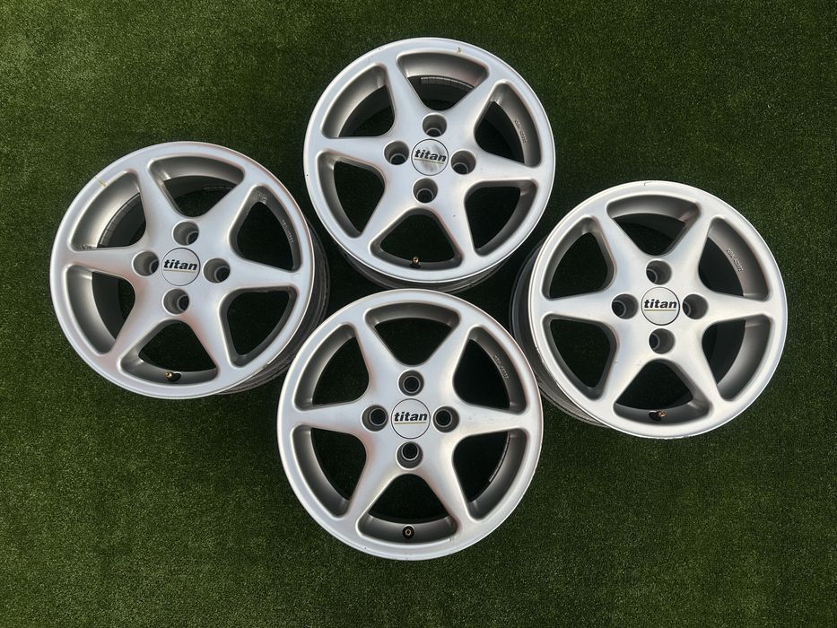 Титанові диски 4 100 R14 TITAN Renault Dacia Lada VW Opel
