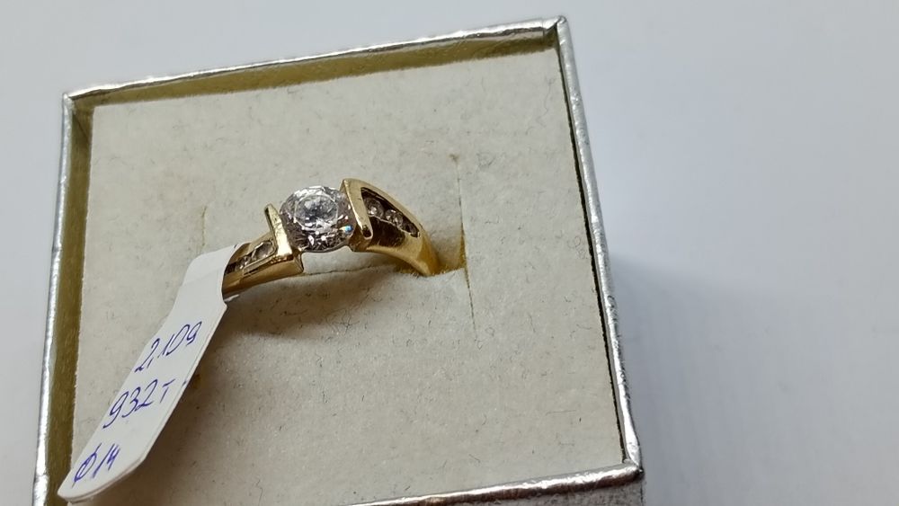 Pierścionek złoty 585 2,10g r14 Komis Madej Gorlice