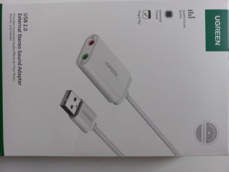 Przejściówka USB - jack