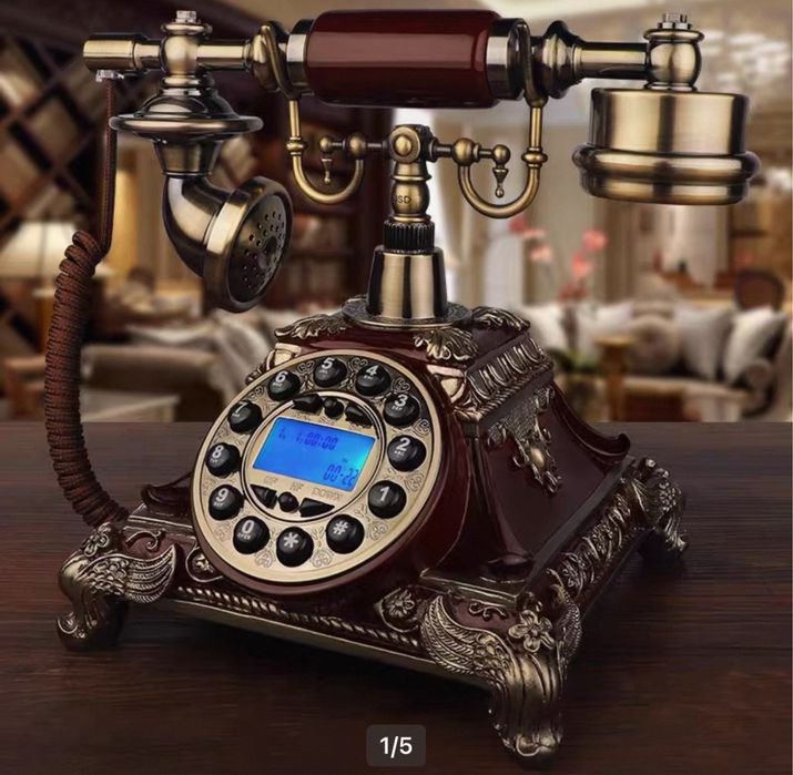Telefones antigos lindissimos. Novos!!Pecás com requinte. Novos. 21*26