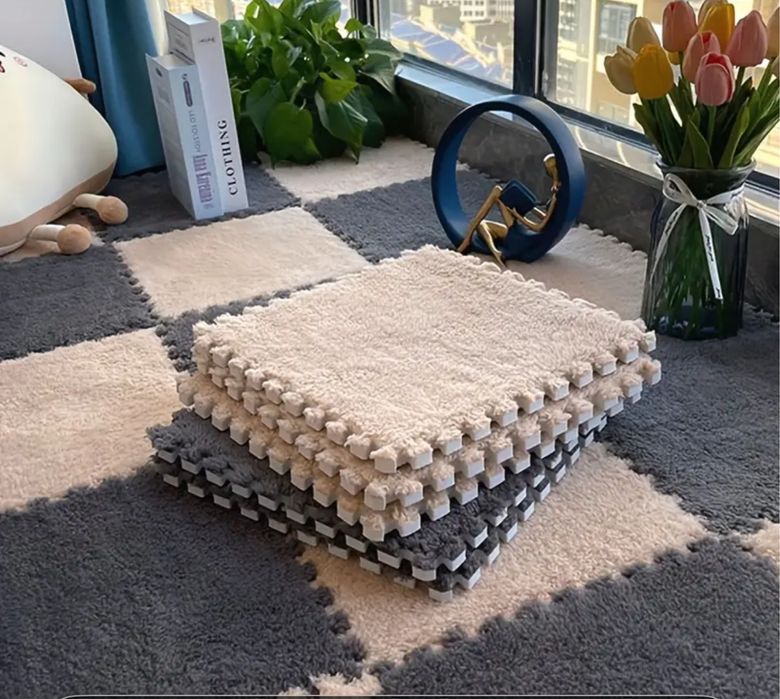 Килим пазл з EVA піни теплий та мʼякий