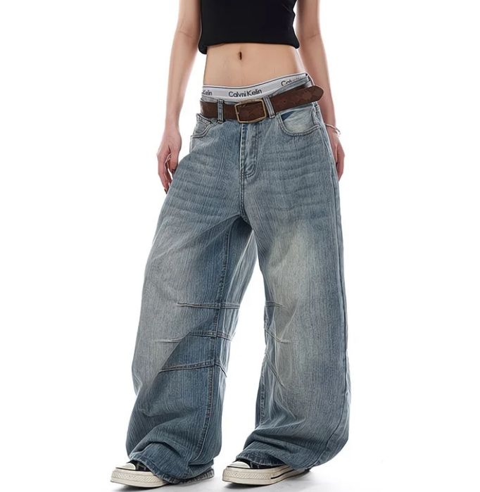 Y2K wide jeans