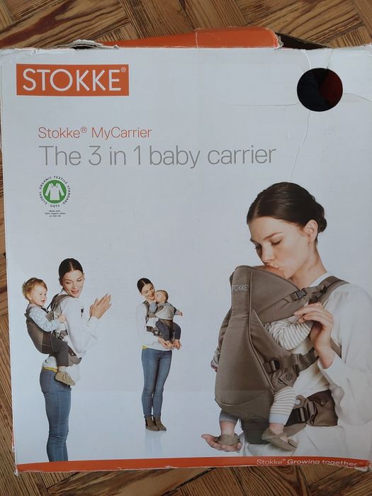 Marsupios 3 em 1 da Stokke a partir da nascença até  criança