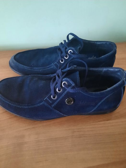 Взуття для хлопця туфлі замш