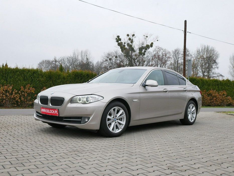 BMW Seria 5 2.0 520d 184KM Eu6 Luxury Line Sedan -Salon Polska -1 Właściciel