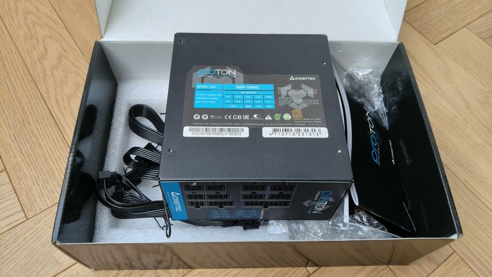 Zasilacz chieftec proton 1000w 80 plus bronze bdf-1000c