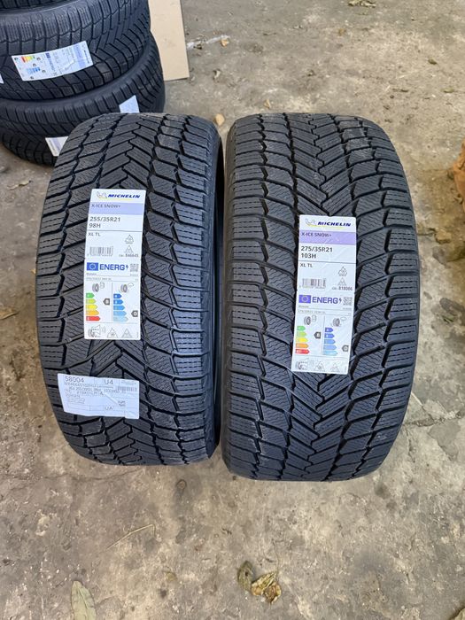 255/35R21+275/35R21 Tesla Model Y Michelin X-Ice Snow+ нові зимові різноширокі шини