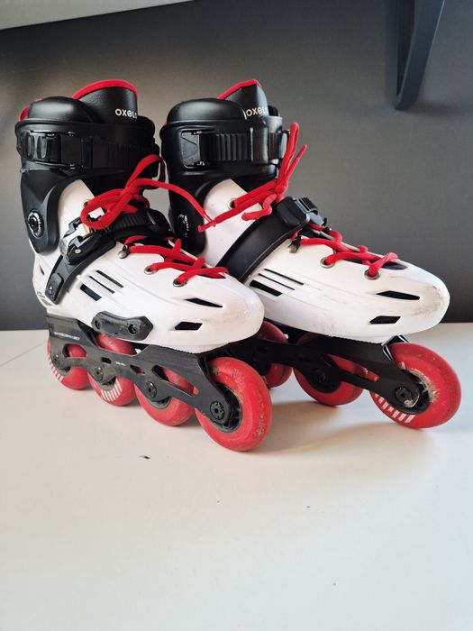 Rolki oxelo freeride mf500 hardoboot ochraniacze kask