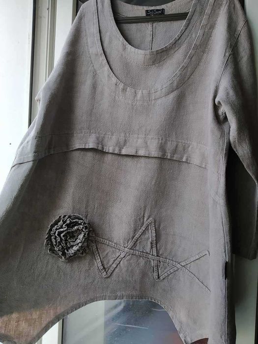 Туника  лен  размер 50-52 лляна туніка