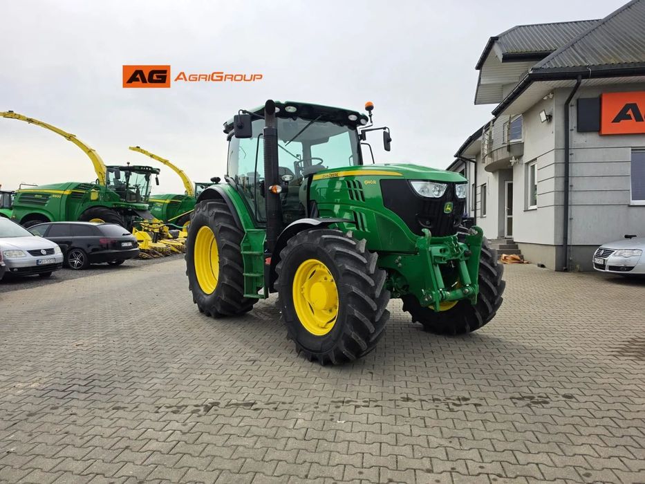 John Deere 6140R DirectDrive  TUZ Miękka oś kabina VAT marża